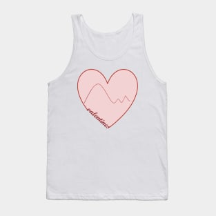 valentines hearts tshirt Tank Top